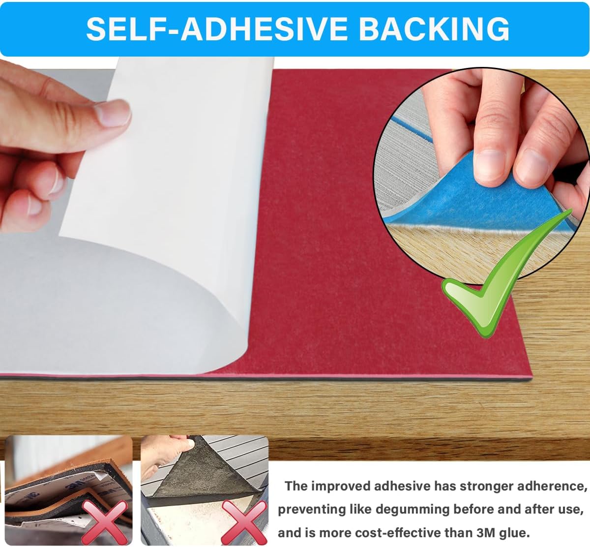 Boat Flooring Eva Foam Boat Decking 94x45/35/16 Faux Teak Marine Carpet Boat Flooring Non-slip Self-adhesive Foam Boat Deck Mat Rolls Sheet For MotorBoats Pontoon Yacht Jon Boat Floor By PAIDU