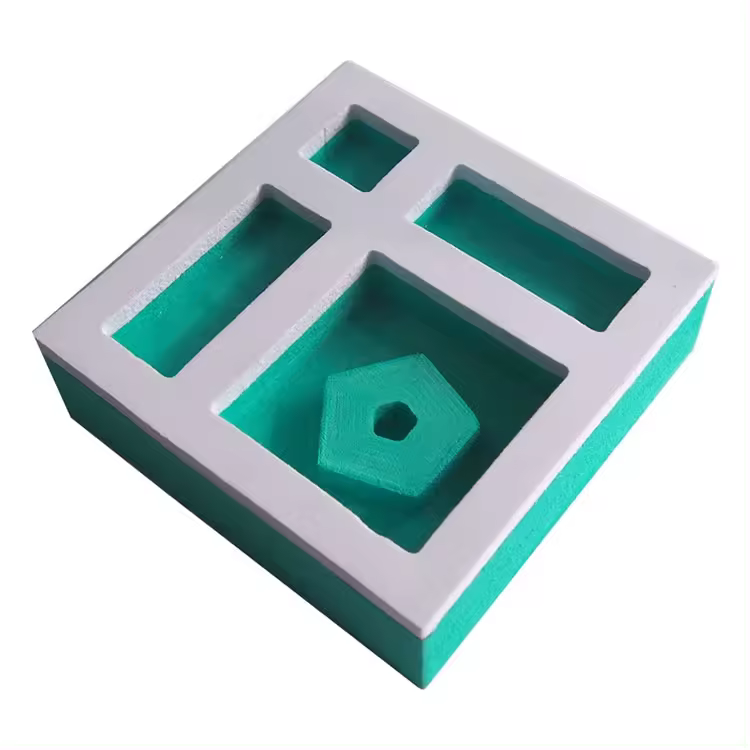 Paidu Custom High Density Cut Black Polyethylene Packaging Protective EVA Foam Insert For Electronics and Bottles cushion packaging