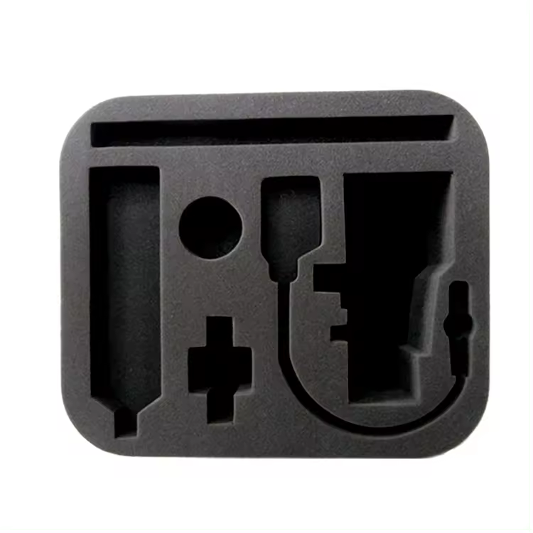 منتجات صينية نقش رغوة إيفا السوداء المصنوعة حسب الطلب من Paidu Black Foam