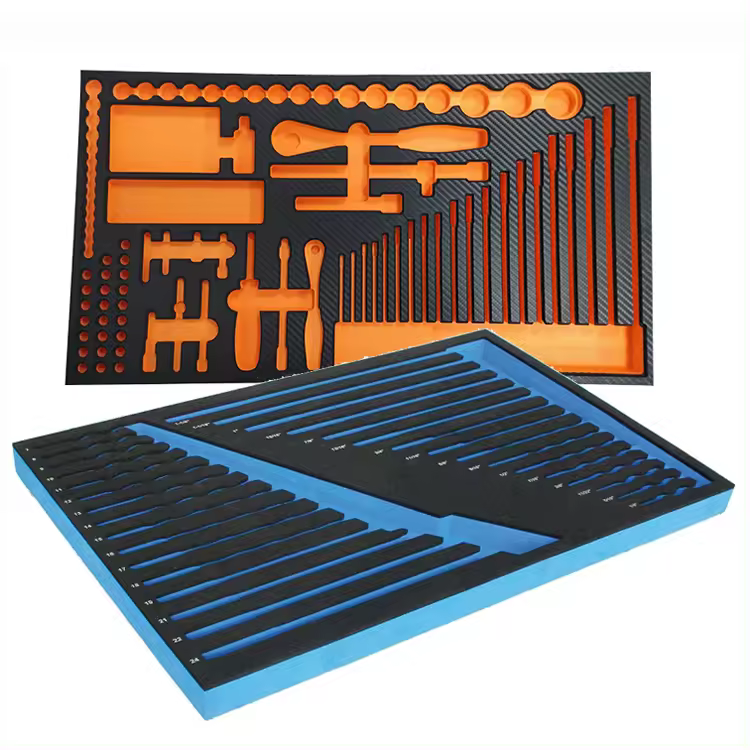 Paidu Professional Factory Supplier Wholesale Custom CNC EVA foam inserts case for Packaging Box with low Price and logo