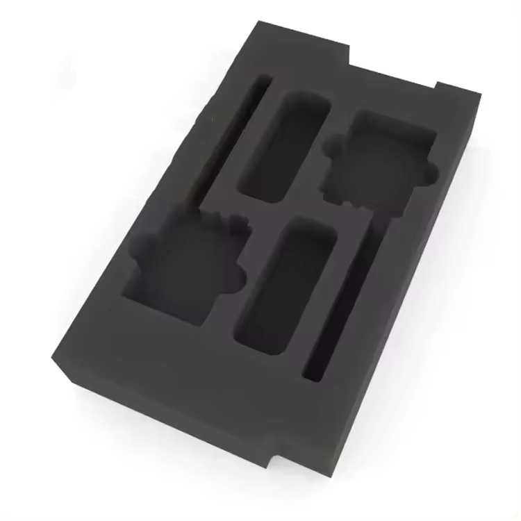 منتجات صينية نقش رغوة إيفا السوداء المصنوعة حسب الطلب من Paidu Black Foam